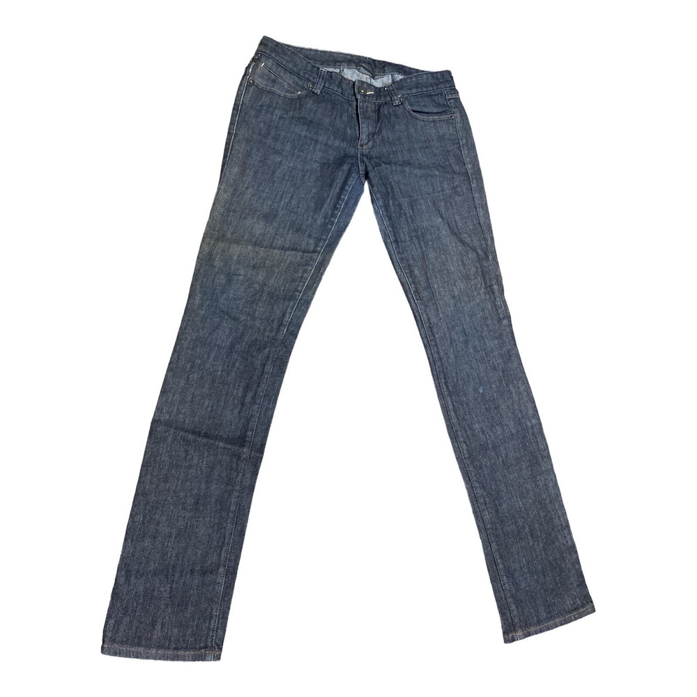 Armani Exchange Women's Size‎ 6 Skinny Leg Straight Denim Blue Jeans